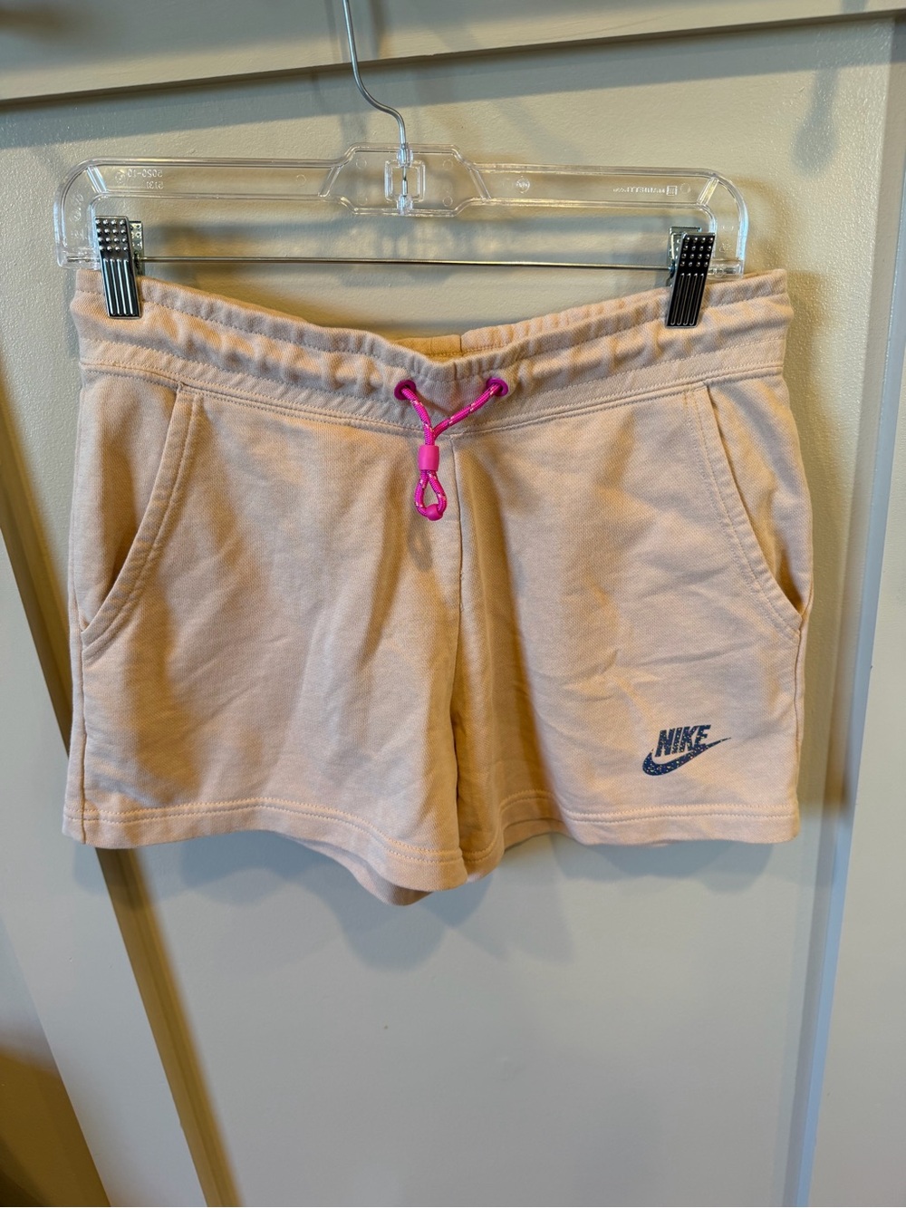 NIKE Women's Tan Drawstring Shorts